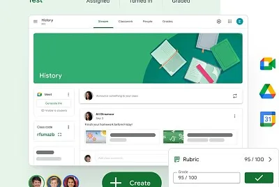 Google Classroom jigsaw puzzle