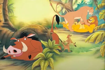 Simba and Nala reunite jigsaw puzzle