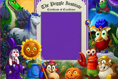 Peggle Certificate