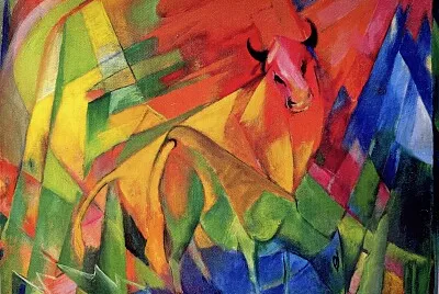 Franz Marc vache