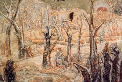 G.Munter hiver dans une forêt morte