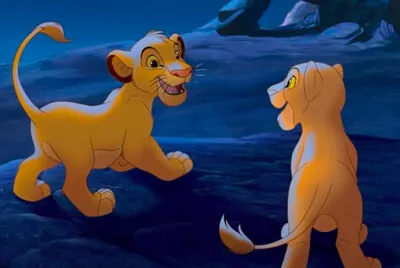 Simba and Nala get back home jigsaw puzzle