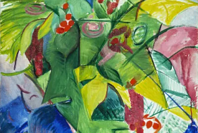 Maria Blutt Marc fleurs