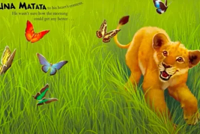 Simba happy jigsaw puzzle