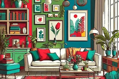 Interior jigsaw puzzle