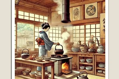 Traditional Kitchen   Warm Nostalgia - Japanese A jigsaw puzzle