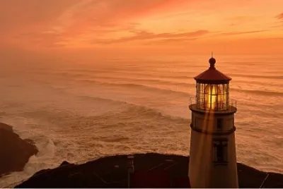 Faro sunset