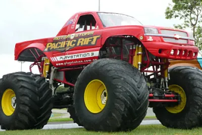 Monster truck jigsaw puzzle