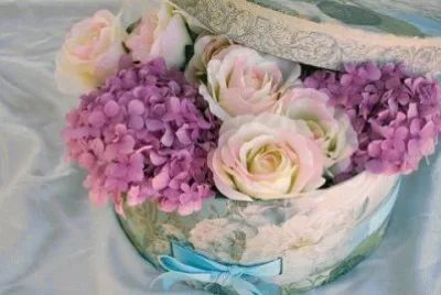 Bowl of flowers jigsaw puzzle