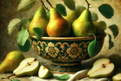 Poires vertes