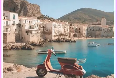פאזל של Voyage en Vespa en Sicile