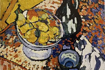 Vlaminck nature morte aux coings