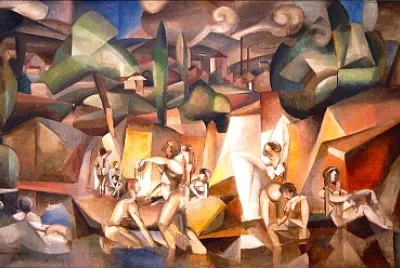 Albert Gleizes les baigneuses
