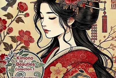 Japanese Elegance in Coloring