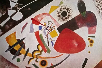 Kandinsky tache rouge deux