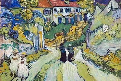Stairway at Auvers