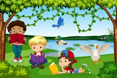 LOS NIÑOS EN EL CAMPO