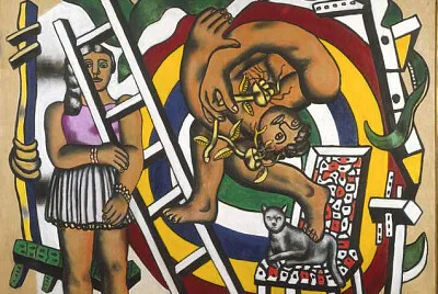 Fernand Léger l 'acrobate et sa partenaire