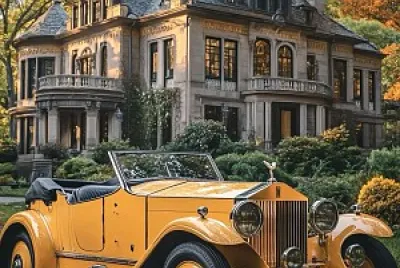 Rolls-Royce. AI modified