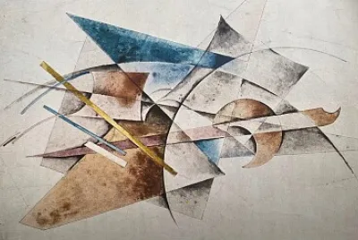 Rodchenko Aquarelle 1917