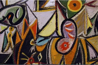 Arshile Gorky Combat énigmatique