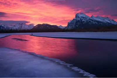 Atardecer Rio Nevado