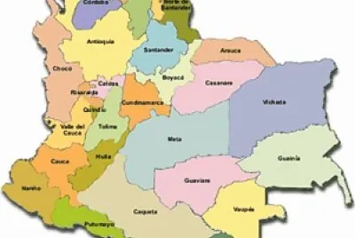 mapa de colombia jigsaw puzzle