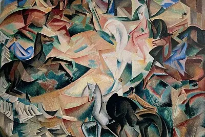 Alice Bailly Fantaisie équestre 1913