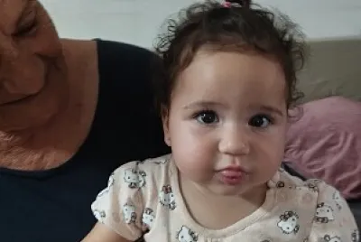 פאזל של בת אחינתי היקרה אוריאן ואמא