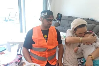 פאזל של אחיניתי היקרה שירה שמואל בעלה ובת אחינתי היקרה