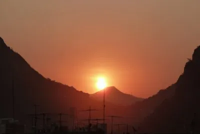 Sunset in Rio