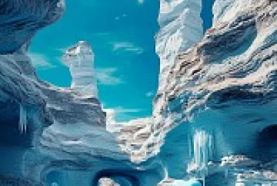 Ice jigsaw puzzle