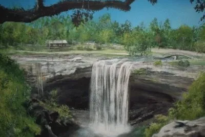 Painting of the Falls jigsaw puzzle