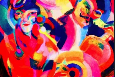 Sonia Delaunay chanteur de flamenco