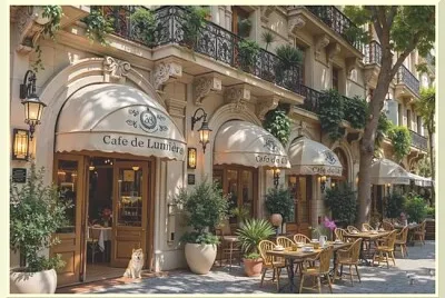 Café Lumière jigsaw puzzle