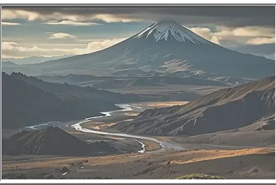 Paysage des Andes