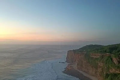 Coucher de soleil temple Uluwatu