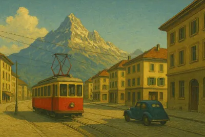 פאזל של עיר אירופאית