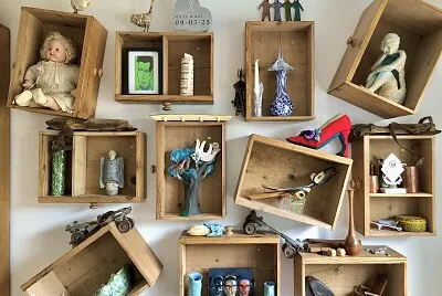 Funky shelves jigsaw puzzle