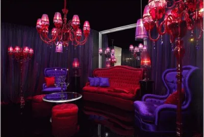 Purple and Red Boudoir