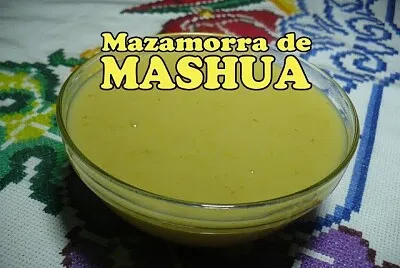 mazamorra de mashua
