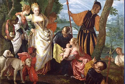 Véronèse Moïse sauvé des eaux