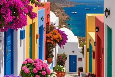 Santorini-Grecia