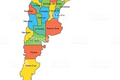 Mapa de argentina jigsaw puzzle