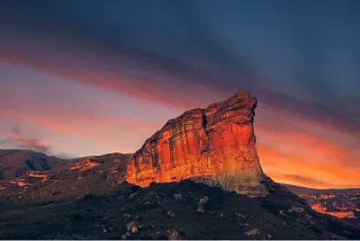 Risco al atardecer