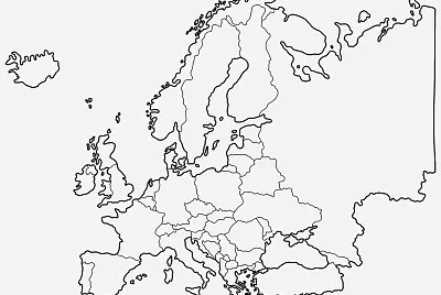 Mapa de Europa jigsaw puzzle
