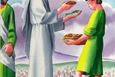 معجزة الخبز والسمك