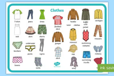 Clothes jigsaw puzzle