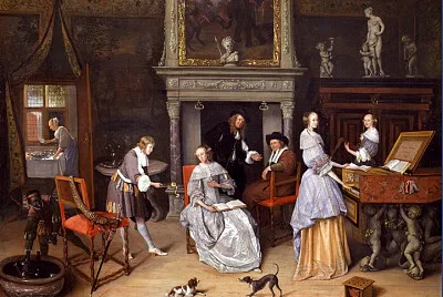 Jan Steen intérieur