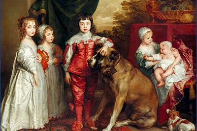 Van Eyck Enfants de Charles 1er